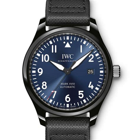 iwc pilot xviii laureus|Into the Wild Blue (and Black) Yonder: IWC’s New Pilot.